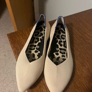 Rothy's Cream Flats (The Point II)